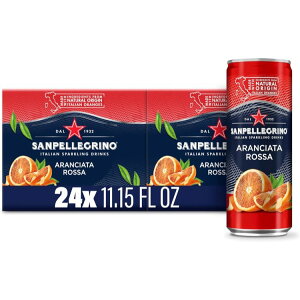 �T���y���O���m �C�^���A���X�p�[�N�����O�h�����N �A�����`���[�^���b�T �I�����W���u���b�h�I�����W 24�ʃp�b�N Sanpellegrino Italian Sparkling Drink Orange and Blood Orange 24 Pack Cans �y�����񂹏��i