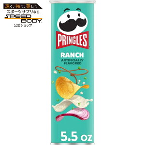 �v�����O���Y �v�����O���X �����` �|�e�g �N���X�v �`�b�v�X �����` �X�i�b�N ��155g �� Pringles Ranch Potato Crisps Chips, Lunch Snacks, 5.5 oz Canister �y�����񂹏��i�z