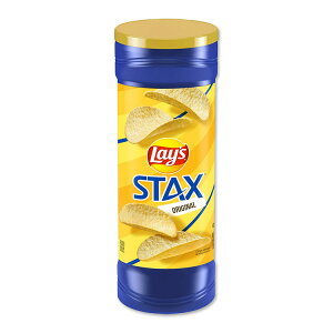 ���C�Y �X�^�b�N�X �I���W�i�� �|�e�g�`�b�v�X ��163g Lay's Stax Original Potato Chips, 5.75 oz, Plastic Canister Lays �y�����񂹏��i�z