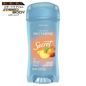 �V�[�N���b�g�t���b�V���N���A�W�F�� �f�I�h�����g �X�C�[�g�l�N�^���� ��73g Secret Fresh Clear Gel Antiperspirant Deodorant Sweet Nectarine 2.6 oz �y�����񂹏��i�z�y���킹�Ĕ��������z