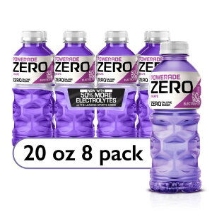 �p���[�G�C�h �[���V���K�[ �O���[�v �d�����X�|�[�c�h�����N 20�t�ʃI���X 8�{���� POWERADE ZERO Grape Bottled Electrolyte Sports Drink, 20 fl oz, 8 Count �y�����񂹏��i�z�y���킹�Ĕ��������z