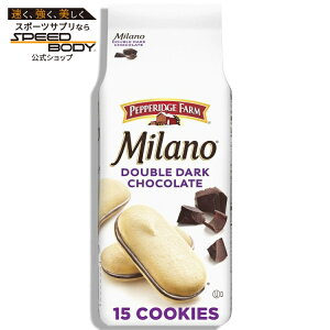 �y�p���b�W�t�@�[�� �~���m �_�u���_�[�N�`���R���[�g�N�b�L�[ 213g�i15������j Pepperidge Farm Milano Double Dark Chocolate Cookies, 7.5 oz Bag (15 Cookies) �y�����񂹏��i�z�y���킹�Ĕ��������z