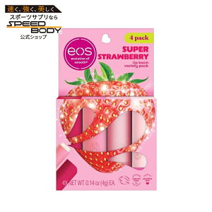 �C�I�X �X�[�p�[�X�g���x���[ ���b�v�o�[�� �o���G�e�B�p�b�N �q�����p 0.14�I���X eos Super Strawberry Lip Balm Variety Pack Made for Sensitive Skin 0.14 oz �y�����񂹏��i�z�y���킹�Ĕ��������z