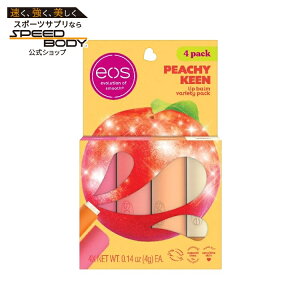 �C�I�X �s�[�`�L�[�� ���b�v�o�[�� �o���G�e�B�p�b�N �q�����p 0.14�I���X eos Peachy Keen Lip Balm Variety Pack Made for Sensitive Skin 0.14 oz �y�����񂹏��i�z�y���킹�Ĕ��������z