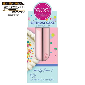 �C�I�X �i�`�������V�A���b�v�o�[�� �o�[�X�f�[�P�[�L 0.14�I���X eos Natural Shea Lip Balm Birthday Cake 0.14 oz �y�����񂹏��i�z�y���킹�Ĕ��������z