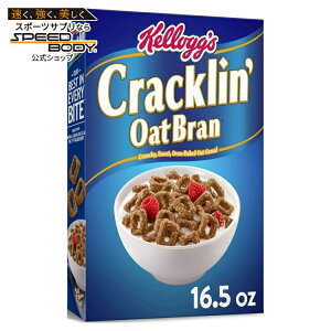 �P���b�O �N���b�N���� �I�[�g�u���� �V���A�� �I���W�i�� 467g Kellogg's Cracklin' Oat Bran Breakfast Cereal, Family Cereal, Original, 16.5oz Box (1 Box) �y�����񂹏��i�z�y���킹�Ĕ��������z