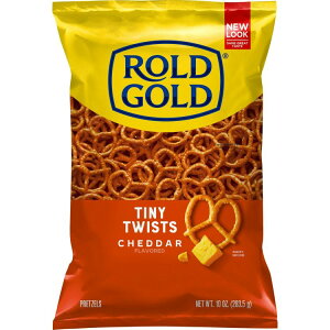 �����h�S�[���h �^�C�j�[�c�C�X�g �`�F�_�[�v���b�c�F�� 283.5g Rold Gold Tiny Twists Cheddar Pretzels 10 oz. Bag �y�����񂹏��i�z�y���킹�Ĕ��������z
