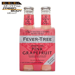 �t�B�[�o�[�c���[ �X�p�[�N�����O �s���N�O���[�v�t���[�c �J�N�e���~�L�T�[ 200ml×4�{���� Fever-Tree Sparkling Pink Grapefruit Cocktail Mixers, 6.8 Fl Oz, 4 Count �y�����񂹏��i�z�y���킹�Ĕ��������z