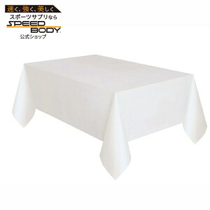 �����` 1.37m x 2.74m �z���C�g �v���X�`�b�N�e�[�u���J�o�[ Way To Celebrate�� Rectangular 1.37m x 2.74m White Plastic Table Cover, by Way To Celebrate �y�����񂹏��i�z�y���킹�Ĕ��������z
