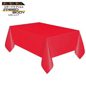 �����` 1.37m x 2.74m �� �v���X�`�b�N�e�[�u���J�o�[ Way To Celebrate�� Rectangular 1.37m x 2.74m Red Plastic Table Cover, by Way To Celebrate �y�����񂹏��i�z�y���킹�Ĕ��������z