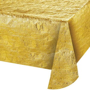 �����` 137�Z���` x 213�Z���` �S�[���h ���o�[�V�u�� �e�[�u���J�o�[ Rectangular 54 x 84 Gold Reversible Table Cover, by Way To Celebrate �y�����񂹏��i�z�y���킹�Ĕ��������z