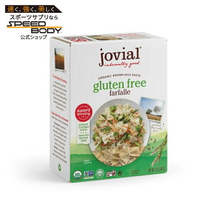 �W�����B�A�� �O���e���t���[ �I�[�K�j�b�N ���ăp�X�^ �t�@���t�@�b�� ��340g Jovial Gluten Free Organic Brown Rice Pasta Farfalle, 12oz �y�����񂹏��i�z�y���킹�Ĕ��������z