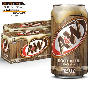 A&W ���[�g�r�A �\�[�_ 355mL 12�ʃp�b�N A&W Root Beer Soda Pop, 12 fl oz, 12 Pack Cans �y�����񂹏��i�z