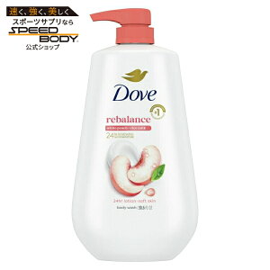�_�� ���C�X�`�����C�W���O �{�f�B�E�H�b�V�� ���o�����X �s�[�`�����C�X�~���N 867ml Dove Moisturizing Body Wash Rebalance Peach & Rice Milk, 30.6 oz �y�����񂹏��i�z�y���킹�Ĕ��������z