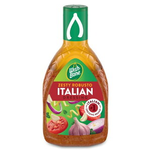 �E�B�b�V���{�[�� �[�X�e�B ���u�X�g �C�^���A�� �T���_�h���b�V���O 710mL Wish-Bone Zesty Robusto Italian Salad Dressing, 24 fl oz �y�����񂹏��i�z