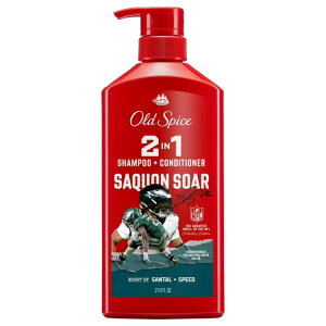 �I�[���h�X�p�C�X �T�N�I�� �\�A 2-in-1 �V�����v�[���R���f�B�V���i�[ �j���p NFL 650ml Old Spice Saquon Soar 2-in-1 Shampoo & Conditioner for Men NFL 21.9 fl oz �y�����񂹏��i�z