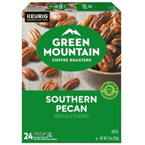 �O���[�� �}�E���e�� �R�[�q�[ �T�U�� �s�[�J�� ���C�g���[�X�g K-Cup 24���� Green Mountain Coffee Southern Pecan, Flavored Keurig K-Cup Pods, Light Roast, 24 Count �y�����񂹏��i�z