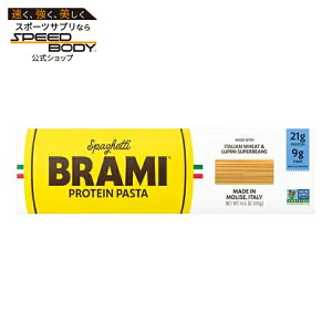 �y�|�C���gUP��1��-11��2���z�u���~ �X�p�Q�b�e�B �n�C�v���e�C���p�X�^ 411g Brami Spaghetti High Protein Pasta, Made in Italy, 14.5 oz Box �y�����񂹏��i�z