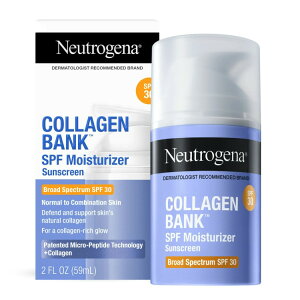�j���[�g���W�[�i �R���[�Q���o���N �f�C���[�t�F�C�X���C�X�`�����C�U�[ SPF30 59mL Neutrogena Collagen Bank Daily Face Moisturizer with SPF 30, 2 fl oz �y�����񂹏��i�z�y���킹�Ĕ��������z