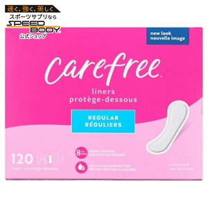 �P�A�t���[ �p���e�B���C�i�[ ���M�����[ �t���b�g ������ 120�� CAREFREE Panty Liners, Regular, Flat, Unscented, 8 Hour Odor Control, 120ct �y�����񂹏��i�z