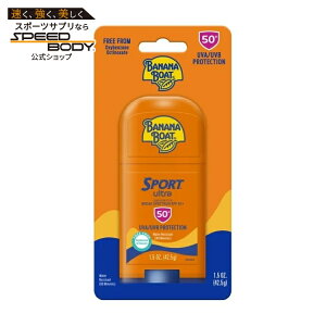 �o�i�i�{�[�g �X�|�[�c�E���g�� ���Ă��~�߃X�e�B�b�N SPF50 43g Banana Boat Sport Ultra Sunscreen Stick SPF 50, Travel Sunscreen Sport, 1.5 oz �y�����񂹏��i�z