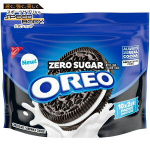�I���I �[���V���K�[ �`���R���[�g�T���h�C�b�`�N�b�L�[ 10�p�b�N���� OREO Zero Sugar Chocolate Sandwich Cookies, 10 Snack Packs 2 Cookies Per Pack �y�����񂹏��i�z