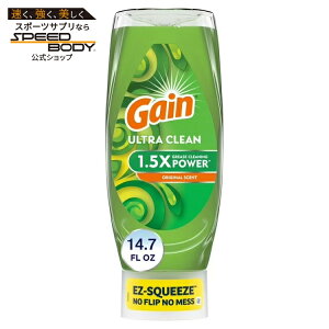 �Q�C�� EZ-�X�N�C�[�Y �H��p��� �I���W�i������ 434ml Gain EZ-Squeeze Dishwashing Liquid Dish Soap, Original Scent, 14.70 fl oz �y�����񂹏��i�z