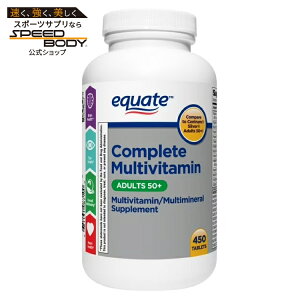 Equate Complete �}���`�r�^�~��/�}���`�~�l�����T�v�������g450�^�u���b�g Equate Complete Multivitamin/Multimineral Supplement Tablets �y�����񂹏��i�z