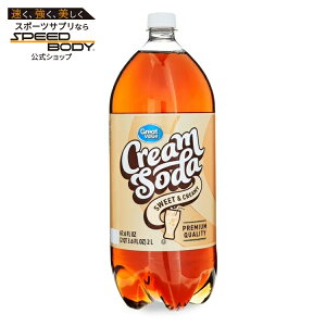 �O���[�g�o�����[ �N���[���\�[�_ 2L �{�g�� 1�{ Great Value Cream Soda, 2 Liter Bottle �y�����񂹏��i�z