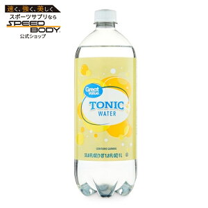 �O���[�g�o�����[ �g�j�b�N�E�H�[�^�[ 1L �{�g�� Great Value Tonic Water, 33.8 fl oz Bottle �y�����񂹏��i�z