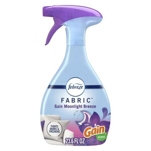 �t�@�u���[�Y �t�@�u���b�N�X�v���[ �Q�C�� ���[�����C�g�u���[�Y 698ml Febreze Fabric Spray Air Freshener, Odor-Fighting, Gain Moonlight Breeze, 23.6 fl oz �y�����񂹏��i�z
