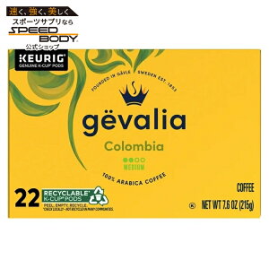 �Q���@���A �R�����r�A �~�f�B�A�����[�X�g K�J�b�v�R�[�q�[ 22���� Gevalia Colombia Medium Roast K-Cup Coffee Pods, 22 ct Box �y�����񂹏��i�z