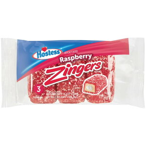 �z�X�e�X ���Y�x���[�W���K�[�Y �V���O���T�[�u 3���� HOSTESS Raspberry ZINGERS Single Serve, 3 Count, 4.02 oz �y�����񂹏��i�z
