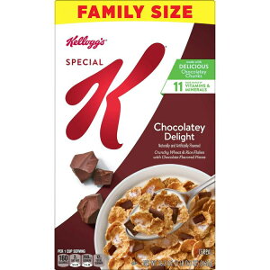�P���b�O �X�y�V����K ���H�V���A�� �t�@�~���[�T�C�Y �`���R���[�g�f���C�g 462g Kellogg's Special K Breakfast Cereal Family Size, Chocolatey Delight, 16.3oz Box �y�����񂹏��i�z