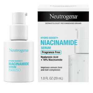 �j���[�g���W�[�i �n�C�h���u�[�X�g�{�i�C�A�V���A�~�h �t�F�C�X�Z���� ������ 30mL Neutrogena Hydro Boost+ Niacinamide Face Serum, Unscented, 1 oz �y�����񂹏��i�z�y���킹�Ĕ��������z