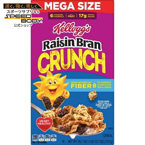 �P���b�O ���[�Y���u�����N�����` ���H�V���A�� �H���@�ۂ����Ղ� ���K�T�C�Y 757g Kellogg's Raisin Bran Crunch Breakfast Cereal, Good Source of Fiber, Mega Size, 26.7 oz �y�����񂹏��i�z