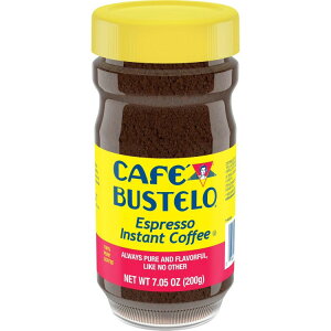 �J�t�F �u�X�e�� �G�X�v���b�\ �X�^�C�� �_�[�N���[�X�g �C���X�^���g�R�[�q�[ ��200g Cafe Bustelo, Espresso Style, Dark Roast Instant Coffee, 7.05 oz Jar �y�����񂹏��i�z