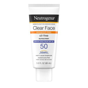 �j���[�g���W�[�i �N���A�t�F�C�X ���Ă��~�߃��[�V���� SPF50 �������p 88mL Neutrogena SPF 50 Clear Face Sunscreen for Oily Skin, 3 fl. oz �y�����񂹏��i�z�y���킹�Ĕ��������z