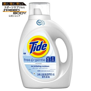 �^�C�h �t���[���W�F���g�� ������ �t�� 2.48L 64�� Tide Free & Gentle Laundry Detergent Liquid, 84 fl oz, 64 loads �y�����񂹏��i�z