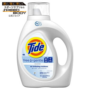 �^�C�h �t���[���W�F���g�� �t�̐����� �������E��h���^�C�v 1.9L 48�� Tide Free & Gentle Laundry Detergent Liquid, 63 fl oz, 48 Loads �y�����񂹏��i�z