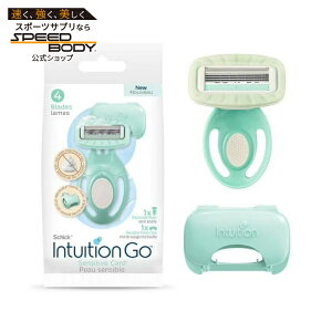 �V�b�N �C���g�D�C�V���� �S�[ �q�����p �g���̂ăJ�~�\�� 1�{ Schick Intuition Go Disposable Razor for Sensitive Skin, 1ct, Razors Sensitive Skin �y�����񂹏��i�z