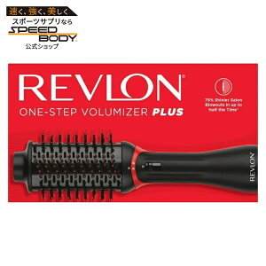 ���u���� �����X�e�b�v �v���X �u���[�u���V �u���b�N Revlon One-Step Volumizer PLUS Hair Dryer and Hot Air Brush, Black �y�����񂹏��i�z