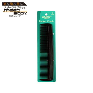 �G�N�G�[�g �|�P�b�g�R�[�� �V���[�g�w�A�p �u���b�N 1�{ Equate Pocket Comb for Everyday Use on Short Hair, Black, 1 Count �y�����񂹏��i�z