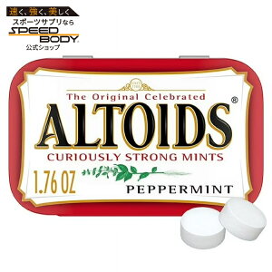 �A���g�C�Y �N���V�b�N �y�p�[�~���g �u���X�~���g �n�[�h�L�����f�B �ʓ��� 50g Altoids Classic Peppermint Breath Mints Hard Candy - 1.76 oz Tin �y�����񂹏��i�z