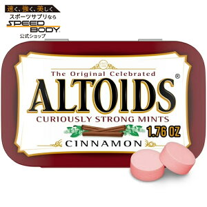 �A���g�C�Y �V�i���� �u���X�~���g �n�[�h�L�����f�B �ʓ��� 50g Altoids Cinnamon Breath Mints - 1.76 oz Tin �y�����񂹏��i�z