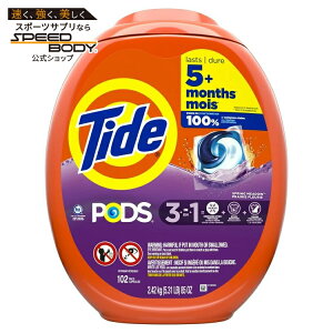 �^�C�h �|�b�Y �t�̐����܃p�b�N �X�v�����O���h�E�̍��� 102���� Tide PODS Liquid Laundry Detergent Packs, Spring Meadow Scent, 102 Count �y�����񂹏��i�z