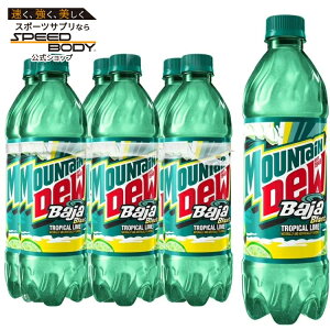 �}�E���e���f���[ �\�[�_�|�b�v �o�n�u���X�g 500ml 6�{���� Mountain Dew Soda Pop, Baja Blast, 16.9 fl oz Bottles, 6 Count �y�����񂹏��i�z