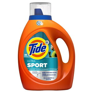 �^�C�h �E���g���X�|�[�c �t�̐����� ���E����΍� 1.63L 39�� Tide Ultra Sport Liquid Laundry Detergent, 55 fl oz, 39 Loads �y�����񂹏��i�z