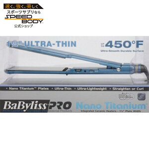 �x�r���X�v�� �i�m�`�^�j�E�� �E���g���X���� �X�g���[�g�A�C���� ��38mm BaBylissPRO Nano Titanium Ultra-Thin Straightening Iron - 1-1/2 Inch 1-1/2 �y�����񂹏��i�z