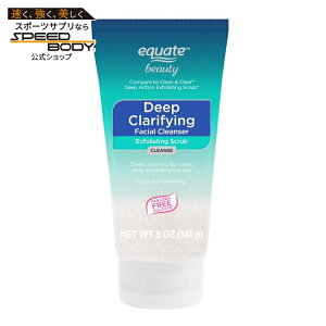 �G�N�G�[�g �f�B�[�v�N�����t�@�C���O �G�N�X�t�H���G�C�e�B���O �X�N���u 141g Equate Deep Clarifying Exfoliating Scrub, 5 oz �y�����񂹏��i�z